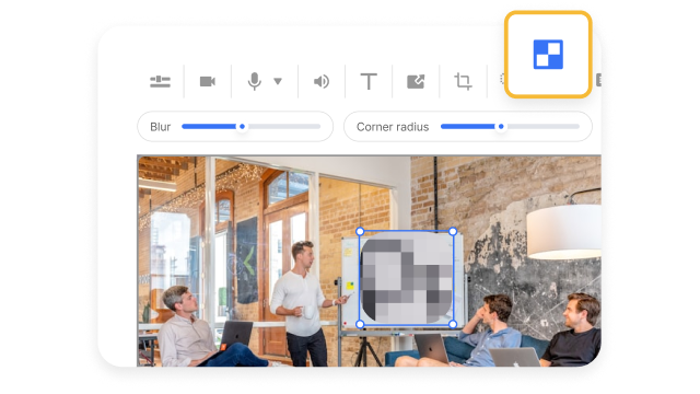 Training Video Blur Tool